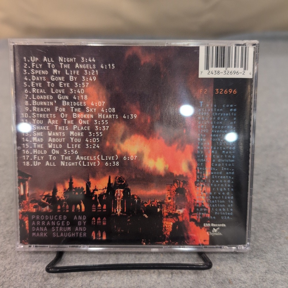 Slaughter Mass Slaughter The Best of Slaughter CD 1995 Chrysalis 72438-32696-2 4 - Picture 2 of 3